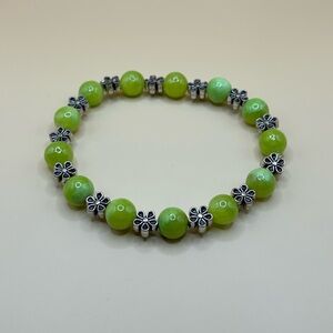 Handmade Moss Queen Bracelet (Stretchy)
